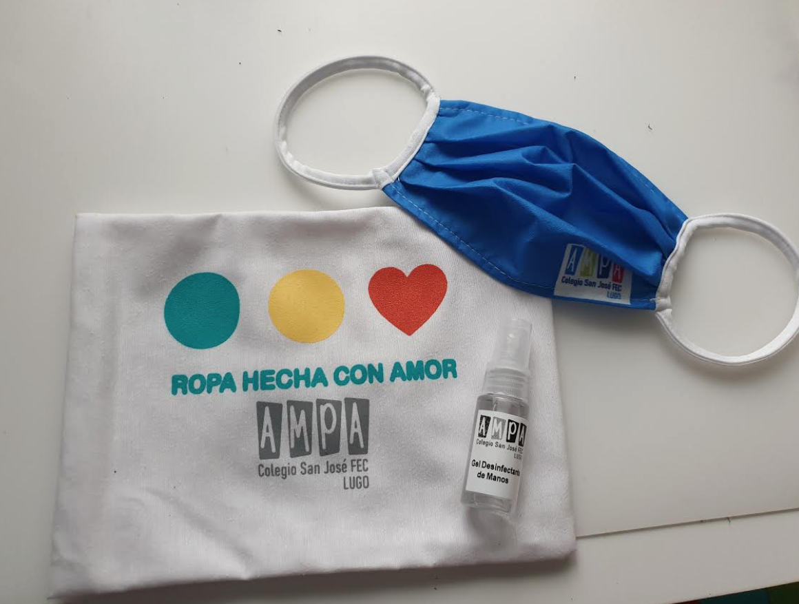 Entrega de kit COVID19 a nuestr@s niñ@s
