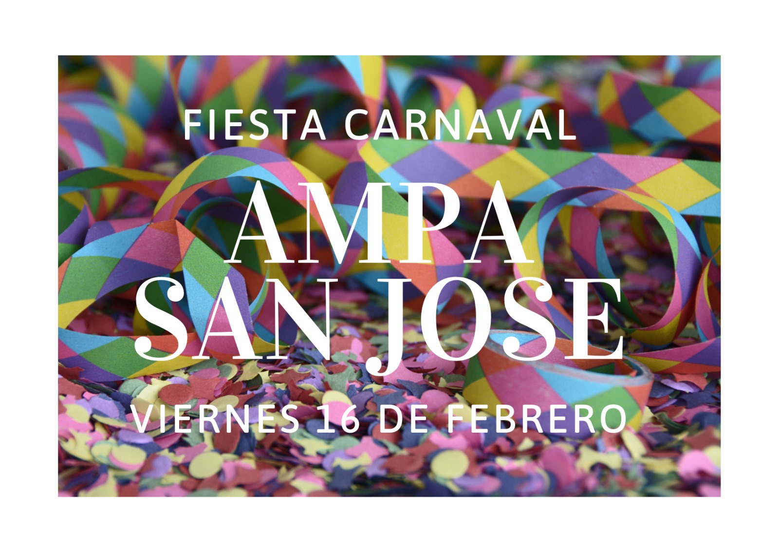 PRÓXIMA APERTURA DE INSCRIPCIÓN FIESTA DE CARNAVAL 2024