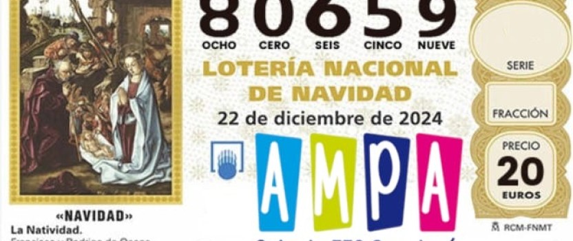 LOTERIA NAVIDAD AMPA 2024