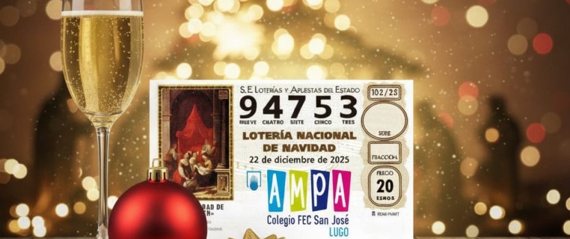 YA ESTA A LA VENTA LA LOTERIA DE NAVIDAD DEL AMPA