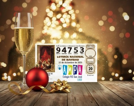 YA ESTA A LA VENTA LA LOTERIA DE NAVIDAD DEL AMPA