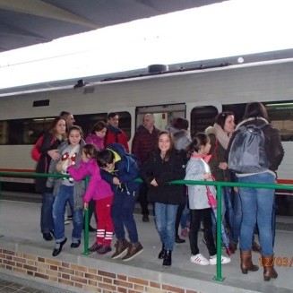 Viaje en tren a Monforte 2017
