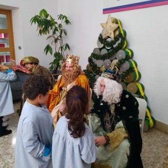 Visita Reyes Magos 2022